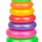 Toyztrend Plastic Duck Stacking Ring Super Stack Up Educational Toy Multicolour 12 Rings For Toddlers