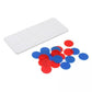 STYLEHEAVEN 3Xmontessori Math Counting Toy Number Counting Supplies for Games Girls Boys Red Dark Blue