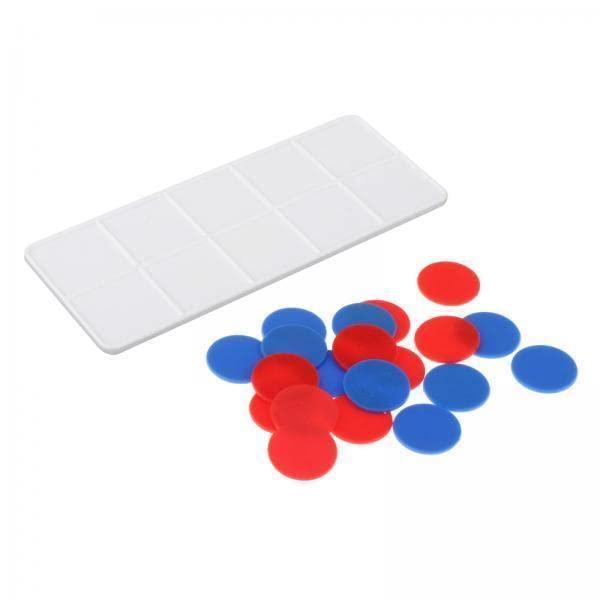 STYLEHEAVEN 3Xmontessori Math Counting Toy Number Counting Supplies for Games Girls Boys Red Dark Blue