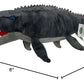 Adore Plush Company 21" Moby The Mosasaurus Dinosaur Plush Toy - Blue Fabric