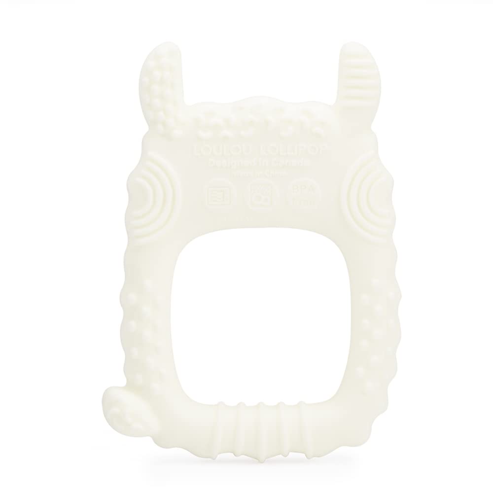 Loulou Lollipop Wild Silicone Baby Teether - Elephant