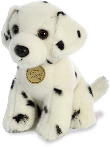 Aurora® Adorable Miyoni® Tots Dalmatian Pup Stuffed Animal - Lifelike Detail - Cherished Companionship - White 11 Inches