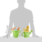 Sand Play Set Green and Watering Can Green Bundle
