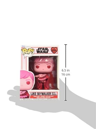 Funko Pop! Star Wars Luke Skywalker & Grogu Vinyl Figure - Multicolor, Standard Size, Model 60125