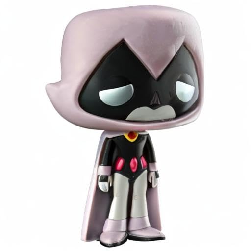 Raven [Grey] (Toys R Us Exc): P?o?p?! TV Vinyl Figurine Bundle with 1 Compatible ToysDiva Graphic Protector (108-11418 - B)