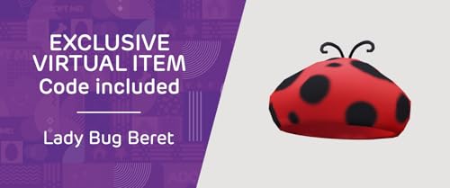 Adopt Me! Collector Plush - Ladybug - Series 3 - Ultra-Rare - AME0183 - Includes Exclusive Virtual Item Code - Toys for Kids Ages 6+