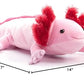 The Petting Zoo Pink Axolotl Stuffed Animal Plush Toy, 14-Inch Medium Salamander Plush for Kids, Perfect Gift for Wild Onez Sealife Lovers