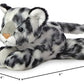 Aurora Bundle of 2 7.5 Floppy Beanbag Wildcat Stuffed Animals - large online retailer Jaguar & Snow Leopard