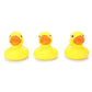 Ratnas Squeezy Toys Duck 3 pcs Pack for Infants. The Sweet Musical Sound of the Squeezy Toy Makes Kids Happy and Makes Their Ch