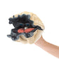 Folkmanis Giant Clam Hand Puppet Plush, Light Tan/Gray