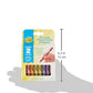 Crayola My First Washable Toddler Crayons, Tripod Grip, Gift, 8 Count