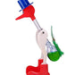 WARM FUZZY The Original Drinking Bird - Multi-colored Small Toy for Science Fun and Educational Play