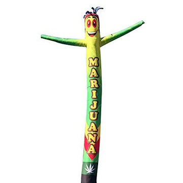  Dispensary 20 Foot Tall Inflatable Tube Man Air Powered Dancing Puppet for Outdoors  Replacement Dancer Only