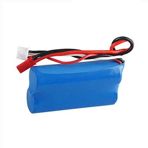 7.4V 1500mAh Li-ion Battery JST Plug for HUANQI HQ957 948 848 MJX F45 T23 RC Car Double Horse 9118 RC Helicopter 2 Pack with USB