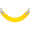 Swing Set Stuff Commercial Rubber Belt Seat with SSS Logo Sticker, Yellow