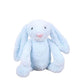 Personalized Stuffed Easter Bunny Rabbit - Basket Stuffers - Embroidered with Name for Kids (Blue)