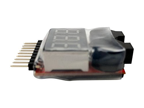 Apex Rc Products 2 Pack Lipo Battery Voltage Checker Alarm Led 1-8 Cell 1655