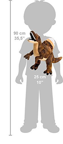 Wild Republic Spinosaurus, Dinosaur Stuffed Animal, Plush Toy, Gifts For Kids, Dinosauria 10 Inches