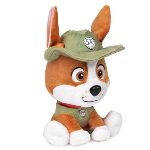 Bundle Of 2 Paw Patrol 6'' Embroidered Plush Stuffed Animal Characters, Tracker And Liberty
