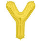 Events Framer Y gold foil balloon 16 inch