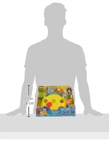 Bubble Guppies Swim-sational School Bus Toy, Medium Plastic, Multicolor, Model 73251, Kids Ages 3+ by Just Play