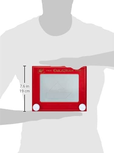 Etch A Sketch, Classic Red Drawing Toy with Magic Screen, for Ages 3 and Up