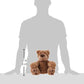 GUND Grahm Teddy Bear, 12" Premium Stuffed Animal, Brown, Polyester, Model 6050659, for Ages 1 and Up