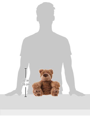 GUND Grahm Teddy Bear, 12" Premium Stuffed Animal, Brown, Polyester, Model 6050659, for Ages 1 and Up