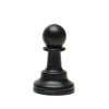 We Games Replacement Staunton Chess Piece - Dark Pawn For Tournament Chess Set, Plastic Chess Piece With Felt Bottom, Classic Design, Replacement Chess Pieces For Chess Set