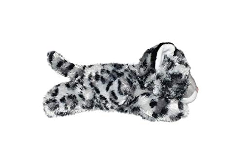 WILD REPUBLIC Snow Leopard Plush Toy, 7" Stuffed Animal, Hug’Ems, Polyester