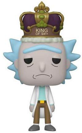 Funko Pop! Rick And Morty King Rick With Crown Standing Exclusive Vinyl Figure