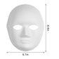 Yookat 14 Pieces Paper Art Masks White Craft Masks Paintable Paper Mask Mardi Gras Masquerade Masks (Style8)
