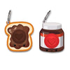 Top Trenz Omg Pop Fidgety Bubble Fidget Toy Stress Relief Anxiety Boredom Keychain - Hazelnut & Toast
