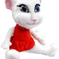 Relsy Talking Friends Talking Angela Animated Interactive Cuddly Plush Toy With Talkback 12 Inches / 30Cm Tall