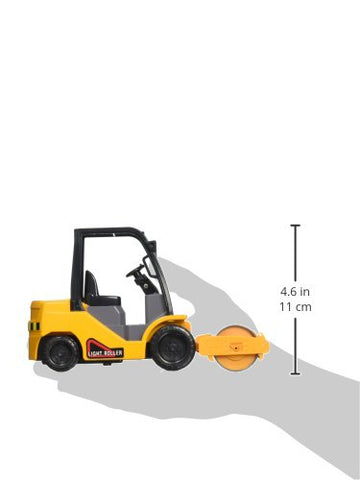 Big Daddy Small Lightweight Friction Powered Steamroller - ABS Material, Easy to Move - Model BD-32532, Color: Roller
