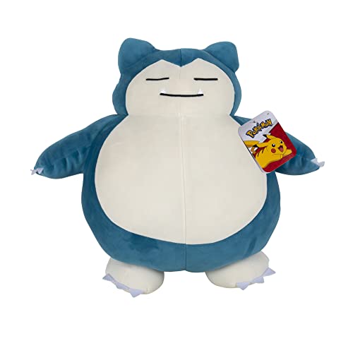 Pokemon Snorlax Sleeping Plush - 18-Inch Premium Plush In Sleeping Pose