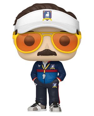 Funko Pop Ted Lasso Ted with Sunglasses & Hat Chase Figure - Vinyl, Skin Tone, Model 65710CH