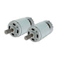 2 Pcs 550 35000Rpm Electric Motor For 24 Volt Kids Ride On Car, Rs550 24V Motor Gearbox Accessories For Children Ride On Toys Re
