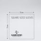 Matte Board Game Sleeves | Pack of 50 Matte Sleeves | 73 by 73 mm Card Sleeves Optimized for Use with Square Cards | enhanced Card Protection | FFG Blue Color Code | Made by Gamegenic