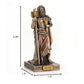 Veronese Design 3 1/2 Inch Zeus The Greek God Of The Sky Miniature Hand Painted Figurine