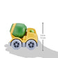 Green Toys Mixer Construction Truck Green/Yellow, 5.75x7.5x5.6