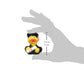 Chic Graduation Rubber Ducky Favor In Black & Yellow - 2' X 2.25'(Pack Of 1) - The Perfect Novelty Gift & Keepsake