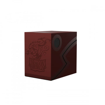 Dragon Shield Card Deck Box – Blood Red/Black 150Ct – Durable And Sturdy Tcg, Ocg Card Storage – Compatible With Mgt, Magic The Gathering, Commander Decks, Pokemon, Yugioh