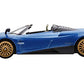 Pagani Huayra Roadster Blue Francia U.S.A. limited availability Limited Edition to 4 800 Pieces Worldwide 1/64 Diecast Car by True Scale Miniatures MGT00038