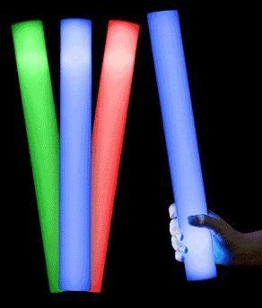 Blinkee Motion Activated Color Changing Led Foam Cheer Stick