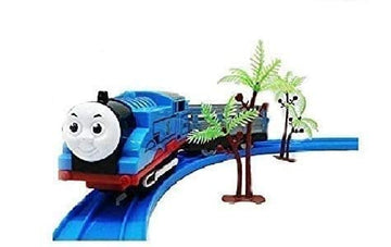 Eyesign Kids Kids Toy Train Battery Operated Adventure Train Set With Light & Sound, Over-Bridge & Tunnel Cave And Tracks (Toy T