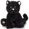 Webkinz Black Cat Plush Toy - Soft Polyester, Pet of the Month, Ideal Gift for Kids
