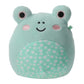 Squishmallows Kellytoy 2023 Easter Fritz The Frog 5 '', Green