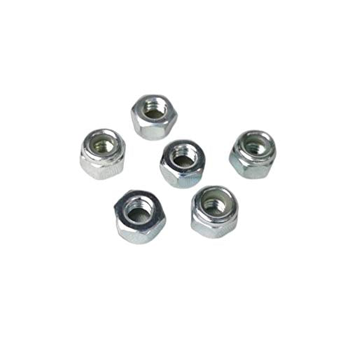 Laegendary 1:10 Scale Rc Replacement Part For Brushless Thunder Truck: Nylon Locknut - M4 - Part Number - Th-1013