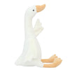 ZXMBEDDINGS Goose Plush Toy - 19.7" White Cotton Stuffed Animal with Long Neck for Christmas Decor